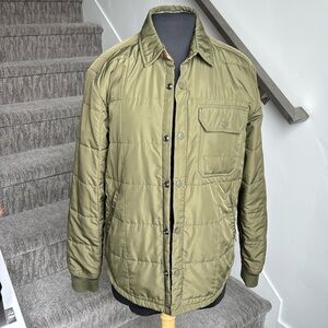 UO Men’s Utility Quilted Jacket SZ S